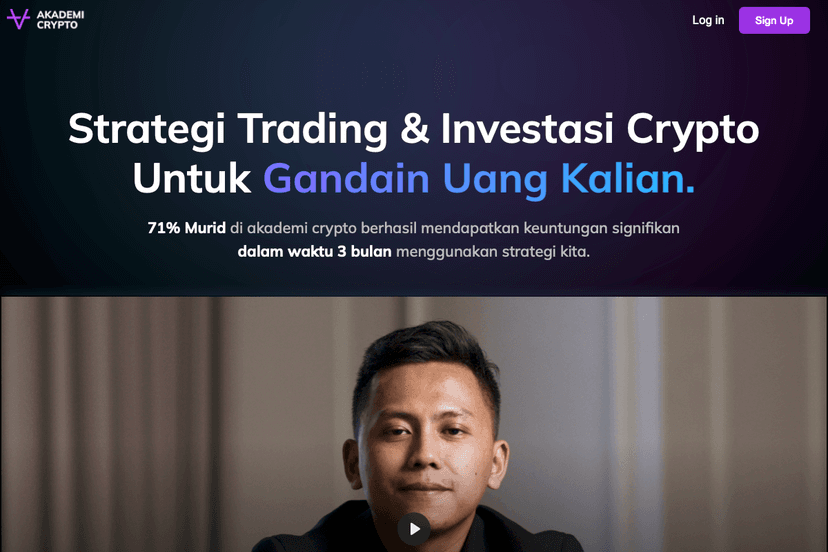 Akademi Crypto - Cryptocurrency Education project by Ferry Palisatter
