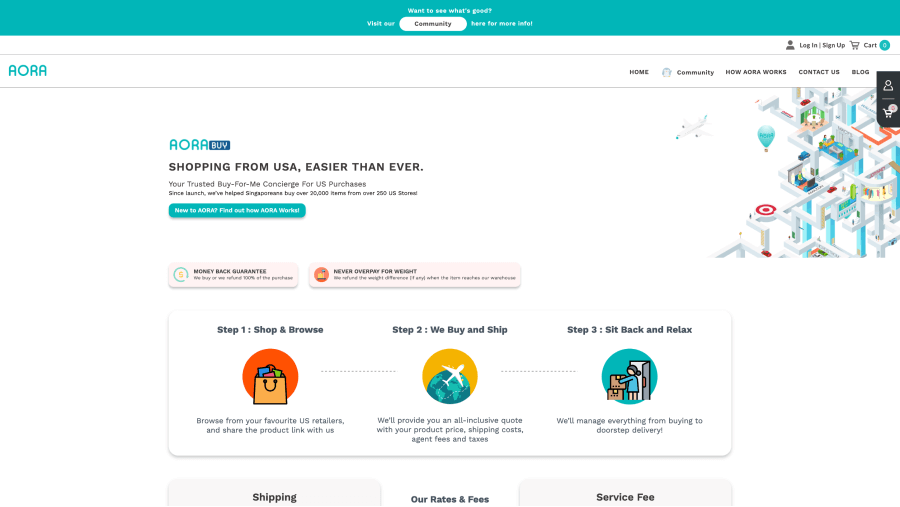 AORA - Concierge E-Commerce project by Ferry Palisatter