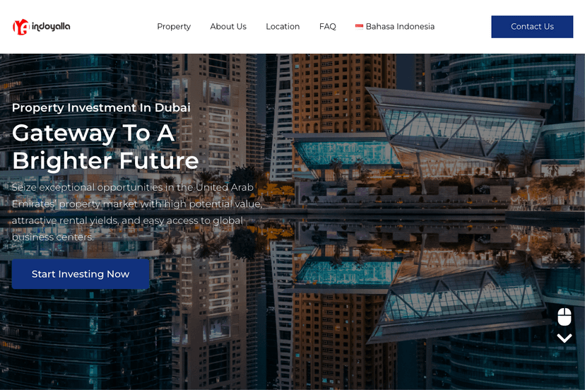 Investasi Di Dubai - Real Estate Investment project by Ferry Palisatter
